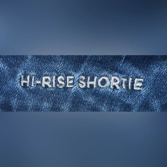 American Eagle Hi-Rise Shortie Jean Shorts, Size 2 - Picture 7 of 8